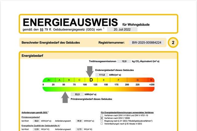 Energieausweis Maulbronn AB