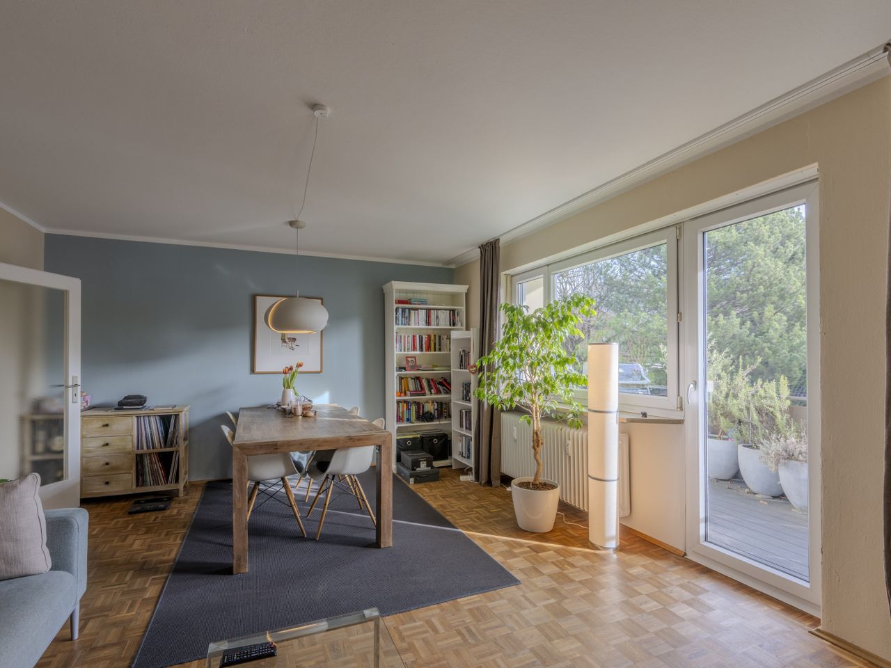 Wohnbereich mit Balkon