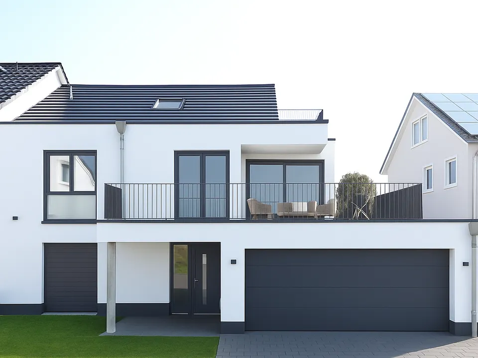 Modernes Einfamilienhaus mit Garten, Terrasse und Doppelgarage in Neuwied zu verkaufen!