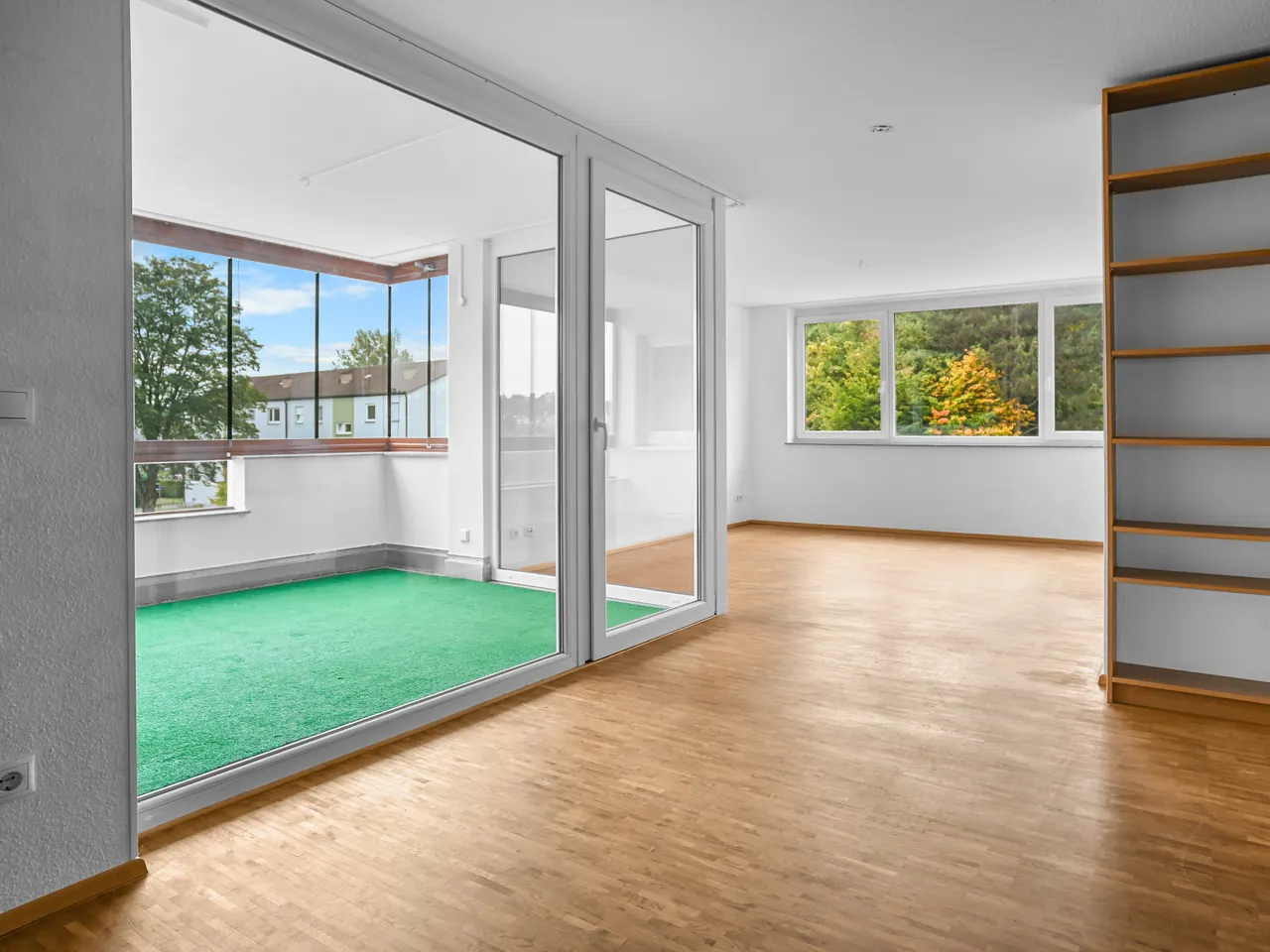 Wohnen, Essen und Loggia