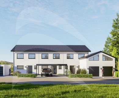 Neubau mit Traumblick: Energieeffizientes Reiheneckhaus in Denkhof