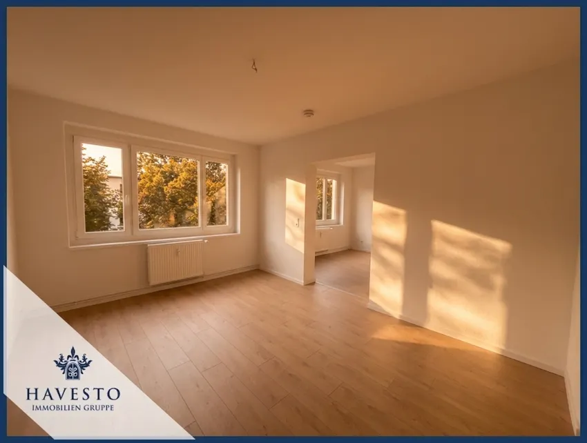 Frisch renovierte 2-Zimmer-Wohnung ca. 45 m² mit Einbauküche - Photo 1