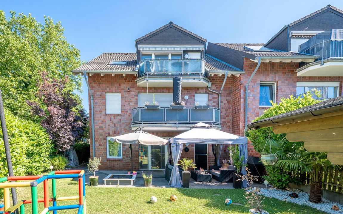 3-Zimmer-Erdgeschosswohnung mit Gartenidylle – 77 m² Wohnqualität & Garage inklusive