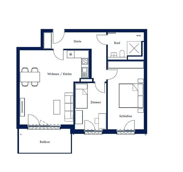 Wohnung 74