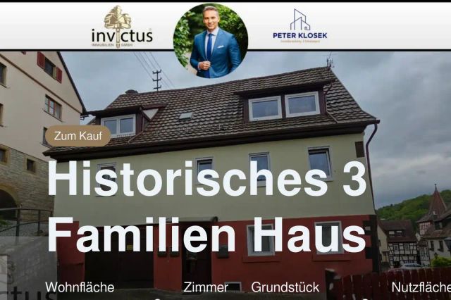 Nicht mehr verfügbar: Historisches  3 Familien Haus