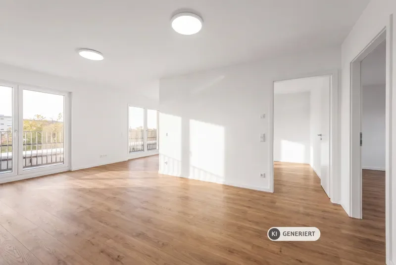 KI-generiert: Wohnzimmer