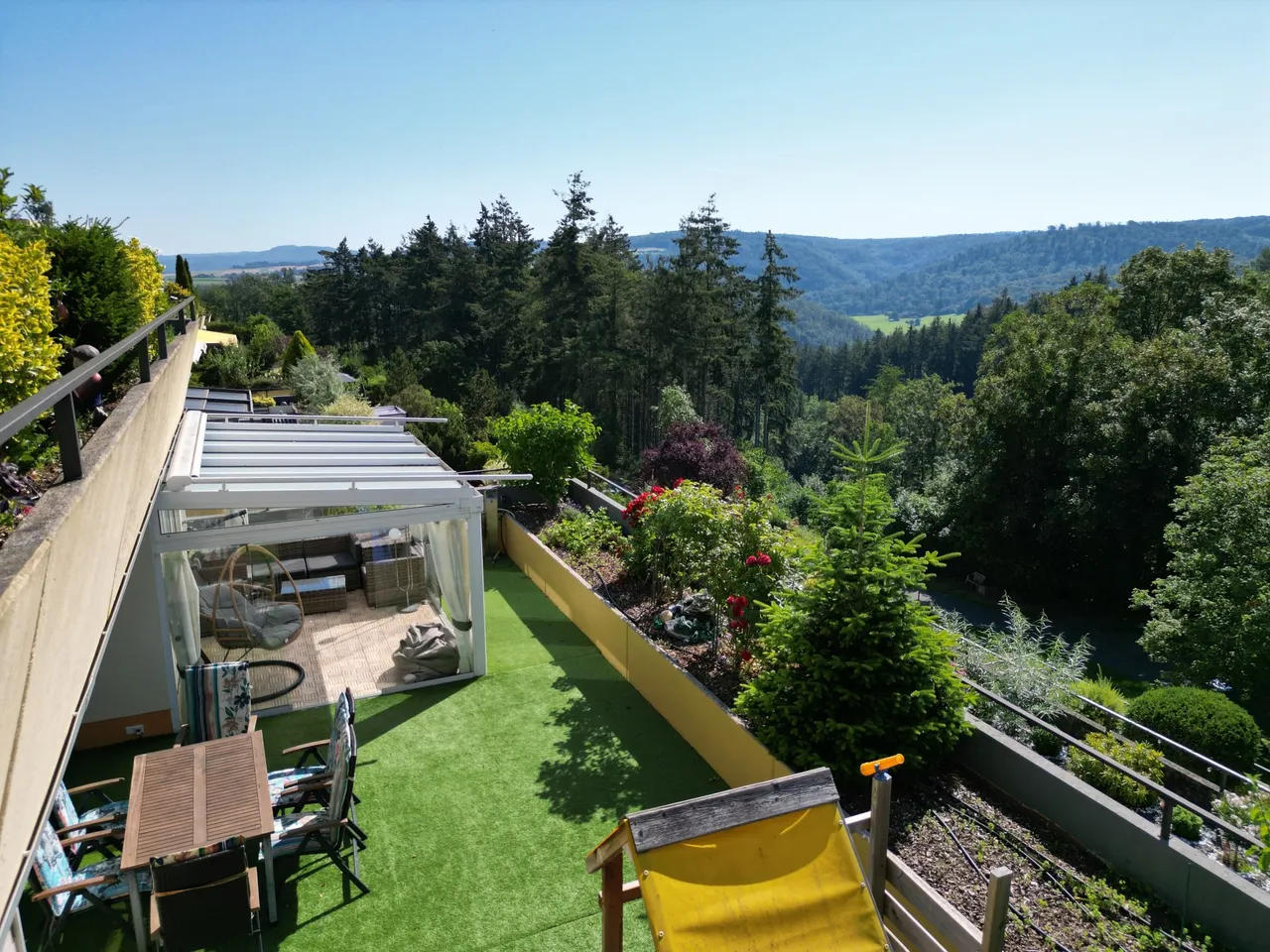 Terrasse mit Ausblick