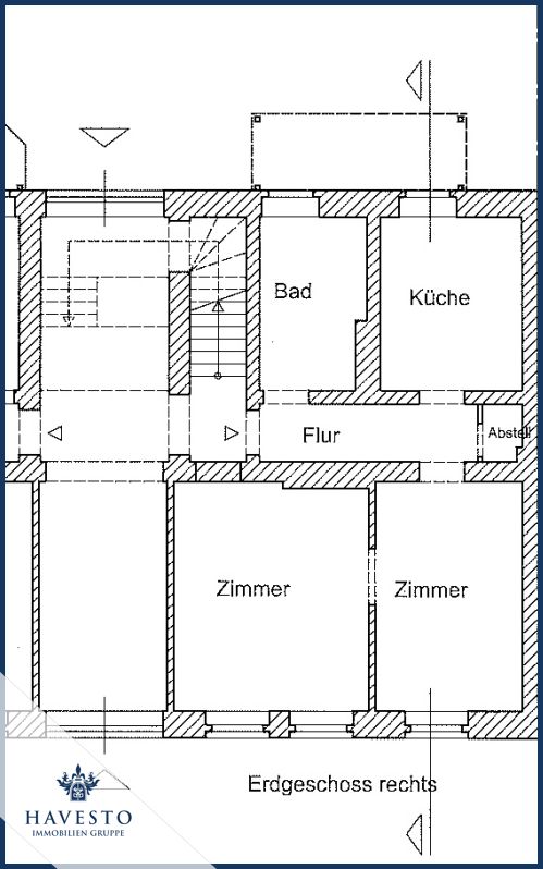 Helle Altbauwohnung mit charmanten Dielenboden und Tageslichtbad – mit moderner EBK Mai 2025! - Foto 5