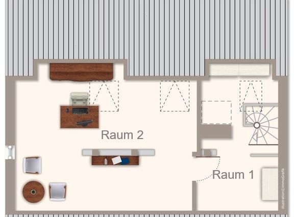Grundriss Dachgeschoss