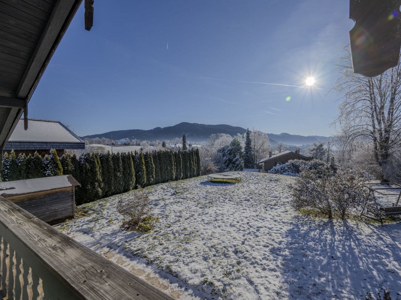 Blick von Balkon