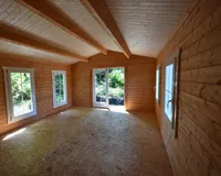 Gartenhaus - großzügiger Innenraum