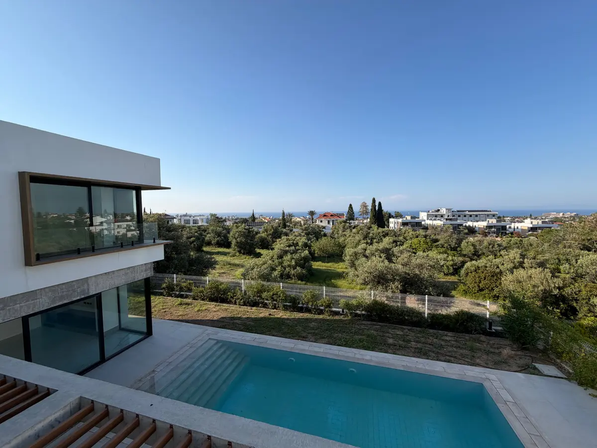 Meerblick aus der oberen Etage der Villa · Bellapais · Kyrenia / Girne