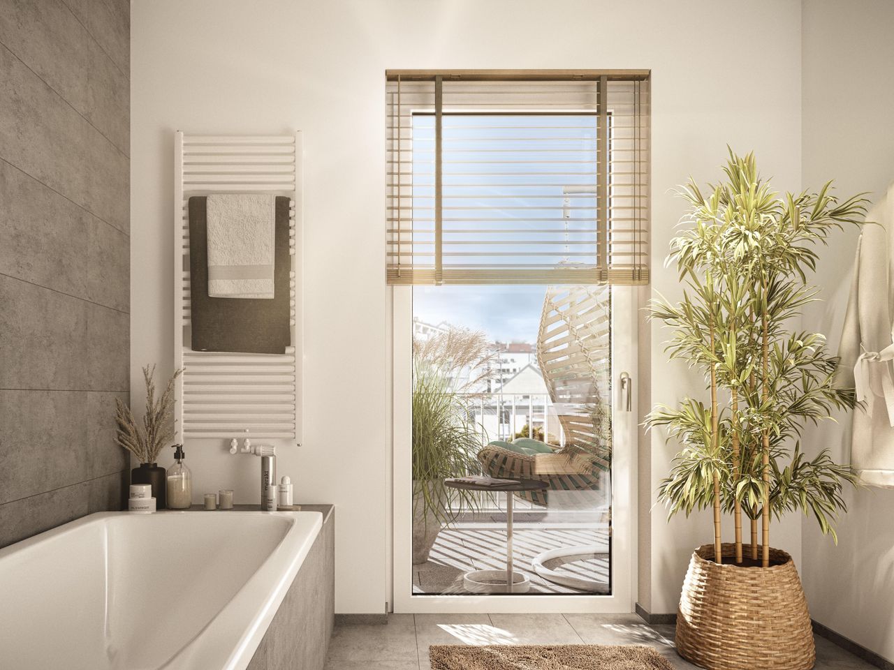 Badezimmer Visualisiert