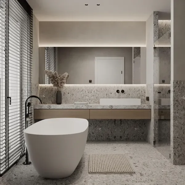 Badezimmer - Beispiel 1 Visualisierung