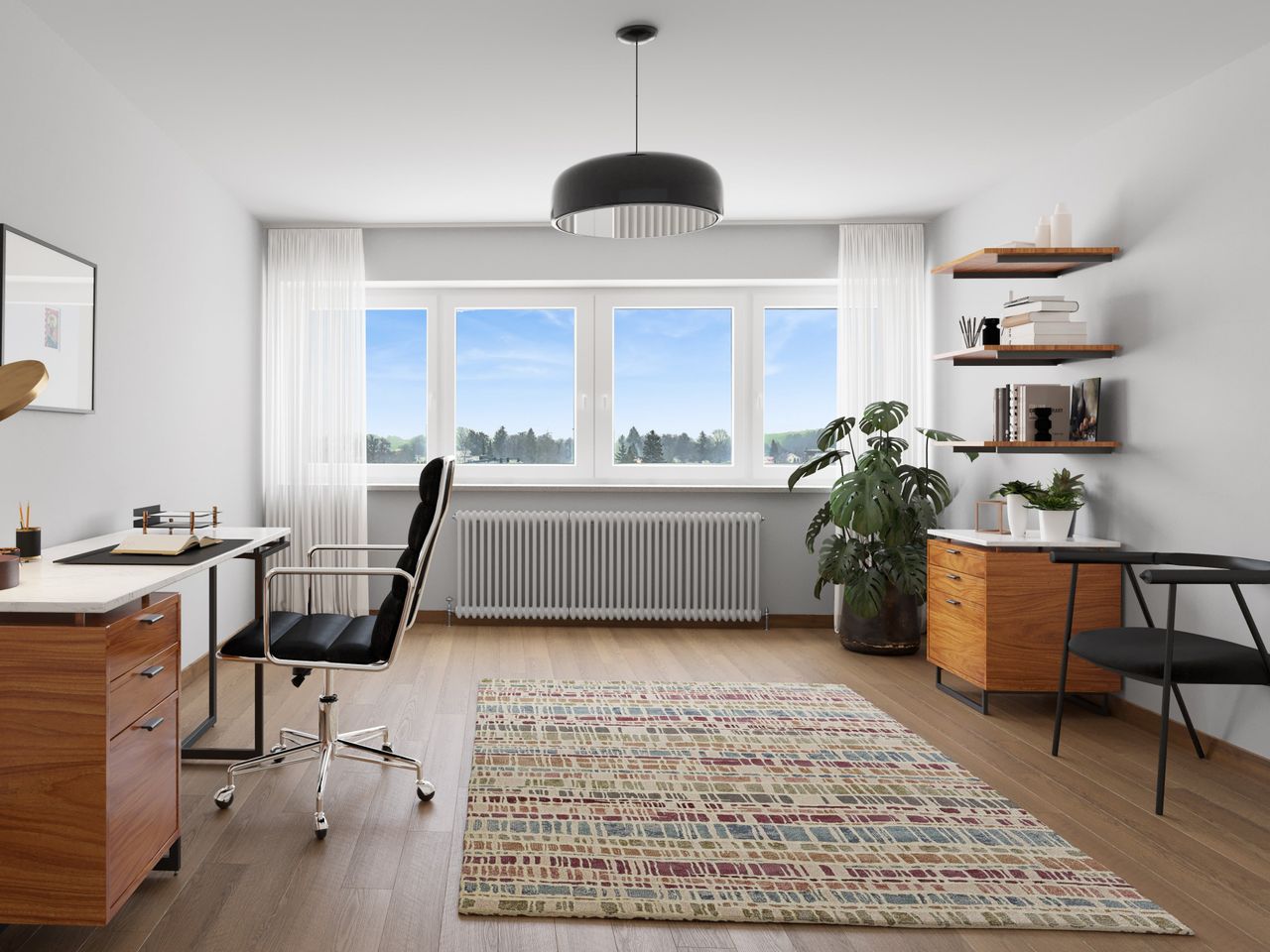 Staging Beispiel: Zimmer - oberste Etage