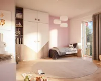 Es handelt sich um unverbindliche Illustrationen mit Sonderausstattungen. Die Bauausführung erfolgt durch das Bauunternehmen