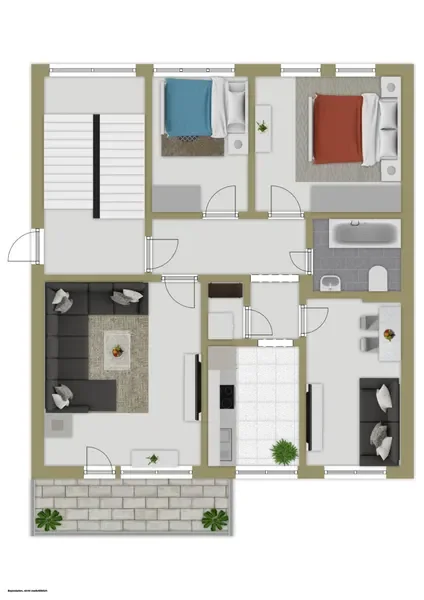 Grundriss Blu8