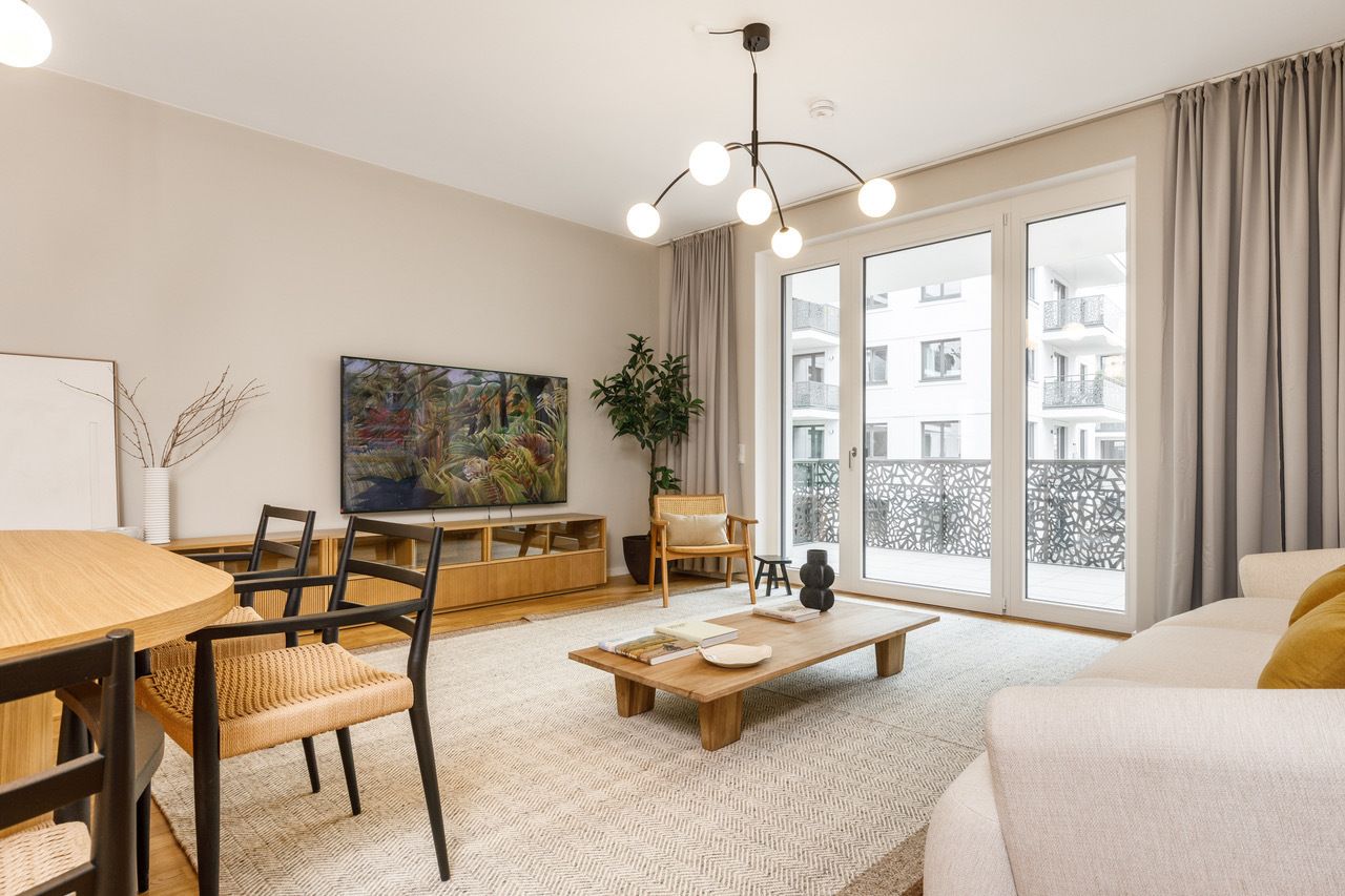 Penthouse-Highlight mit offenem Wohnkonzept & umlaufender Dachterrasse