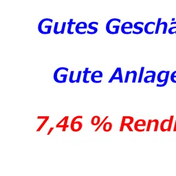 Eine solide Kapitalanlage für nur das 15,29-fache der Jahresmiete.