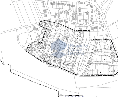 Wohnbaugrundstück 19 Bauplätze – Unbebaute Wiese mit rechtskräftigem B-Plan