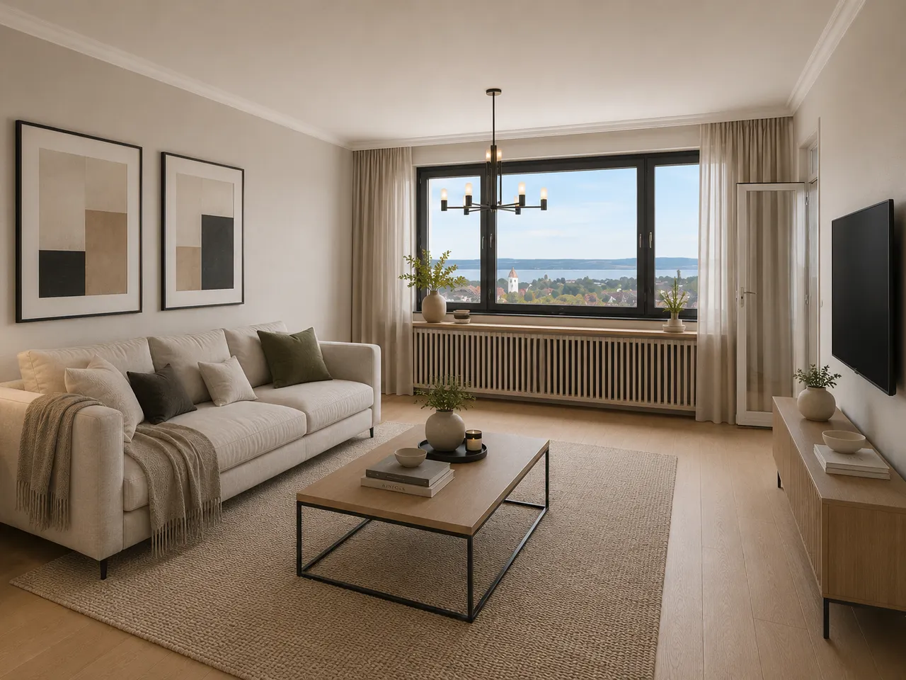 Wohnzimmer Visualisierung (KI)