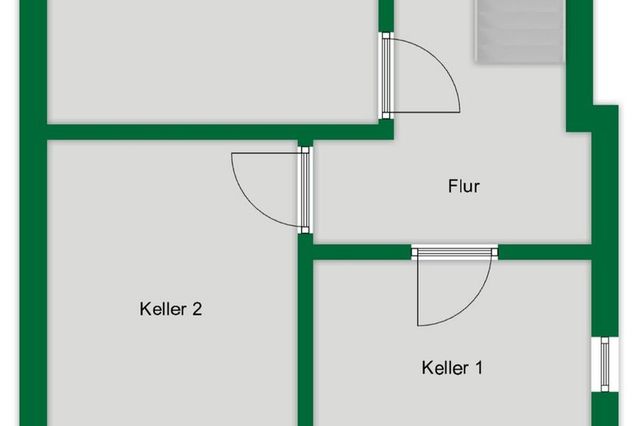 Grundriss-Skizze Kellergeschoss