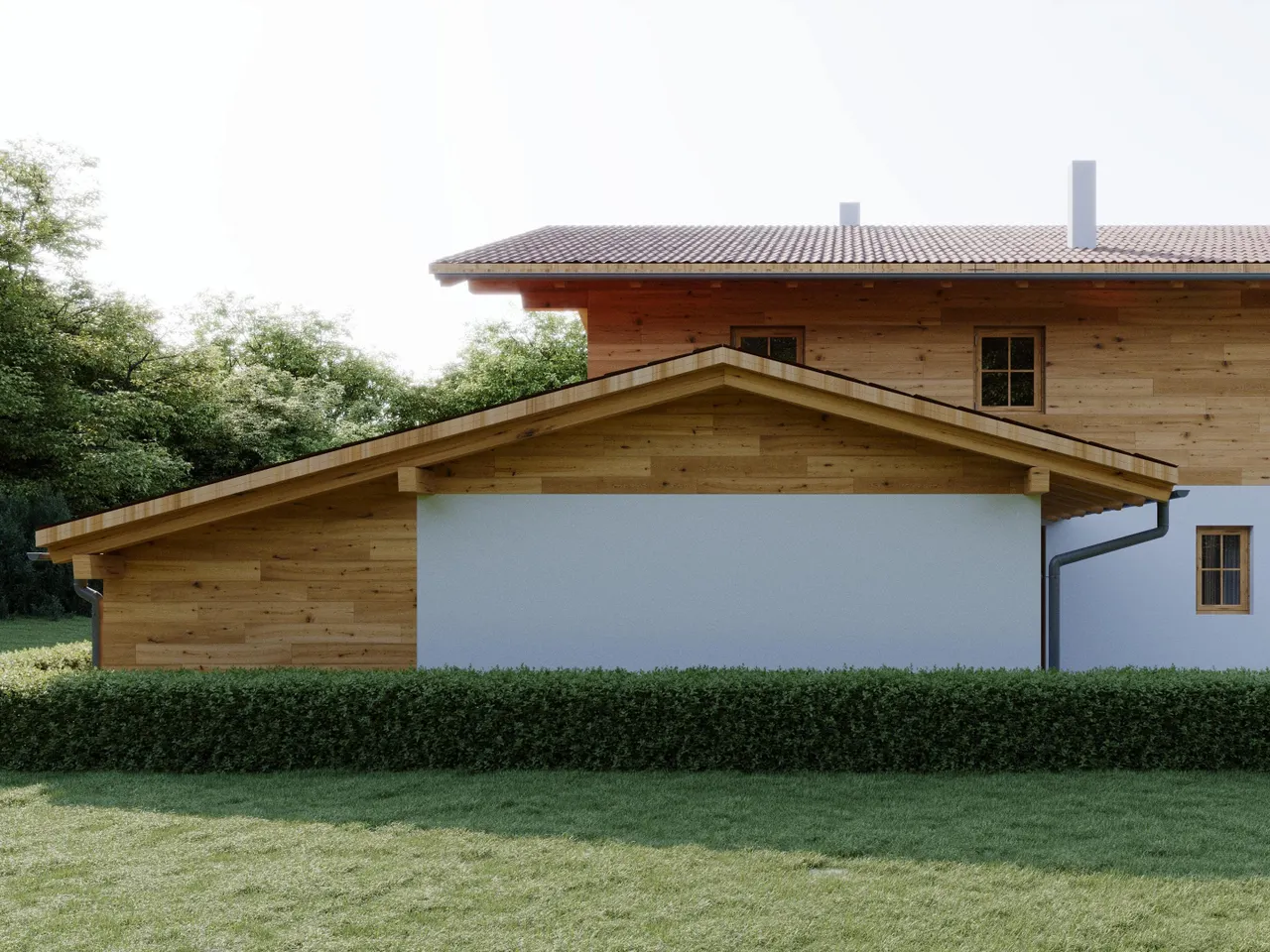 Hausansicht - Visualisierung