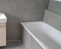 Badezimmerausschnitt