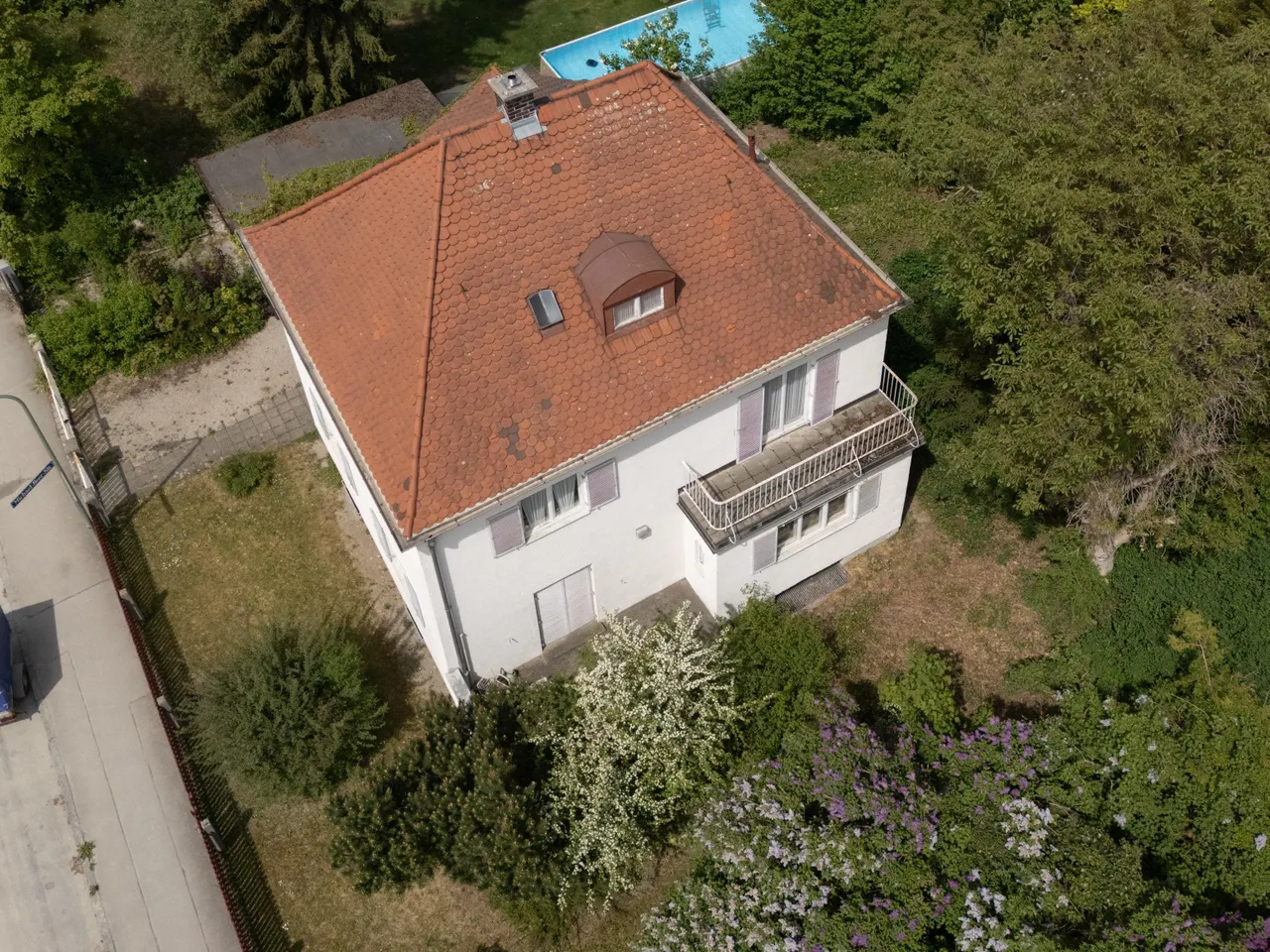 Garten in Ostausrichtung