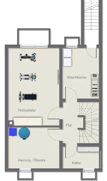 Grundriss Kellergeschoss