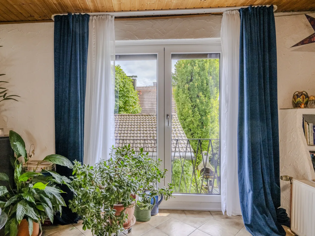 Ausblick in den Garten