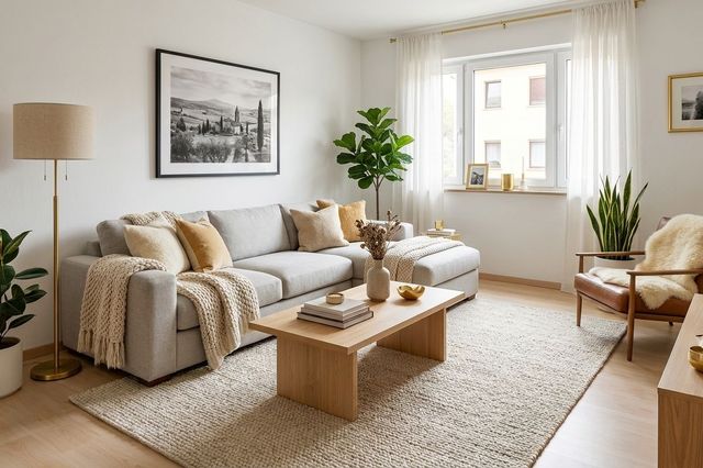 Visualisierung Wohnzimmer 