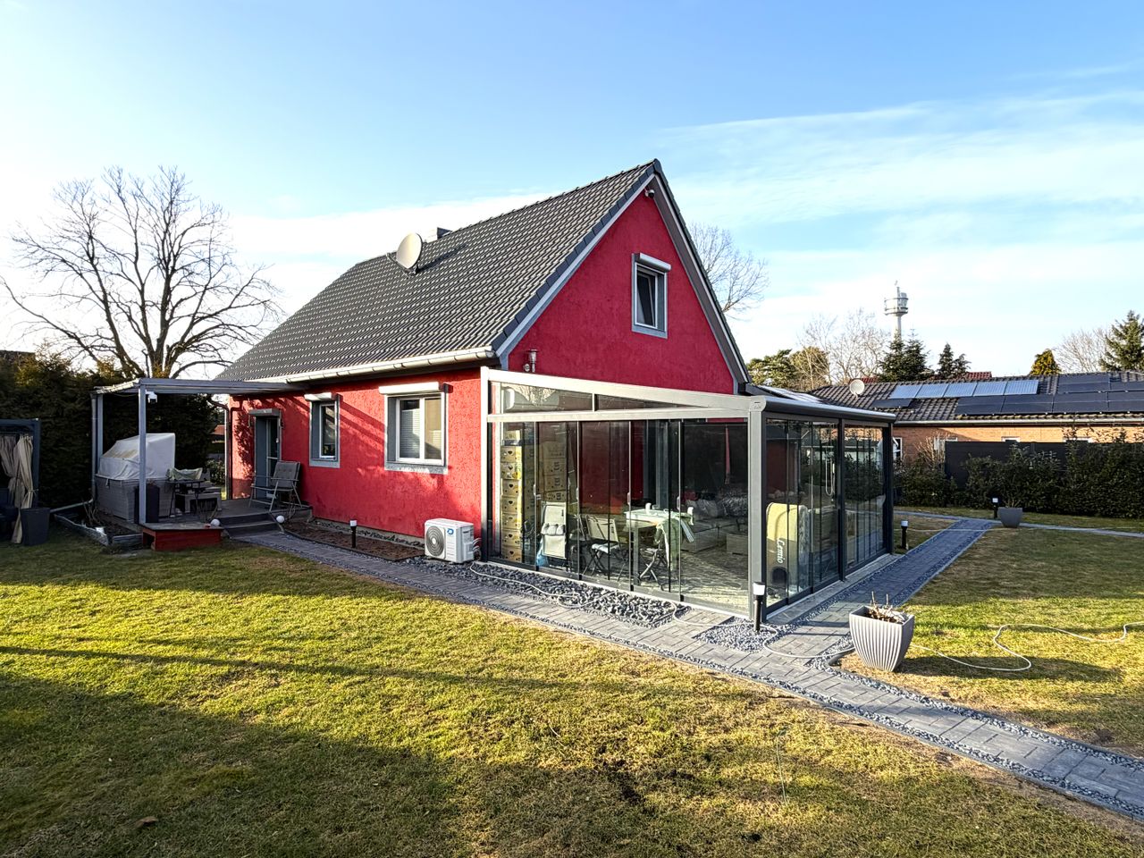 Einfamilienhaus mit Wintergarten
