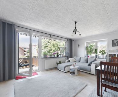 Wohlfühloase mit Weitblick: Clevere Raumwunder-Etagenwohnung in Mönchengladbach