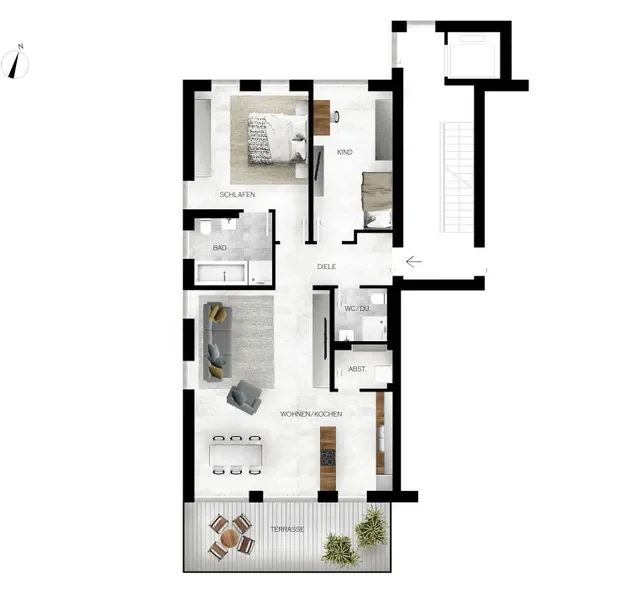 Grundriss WHG 2