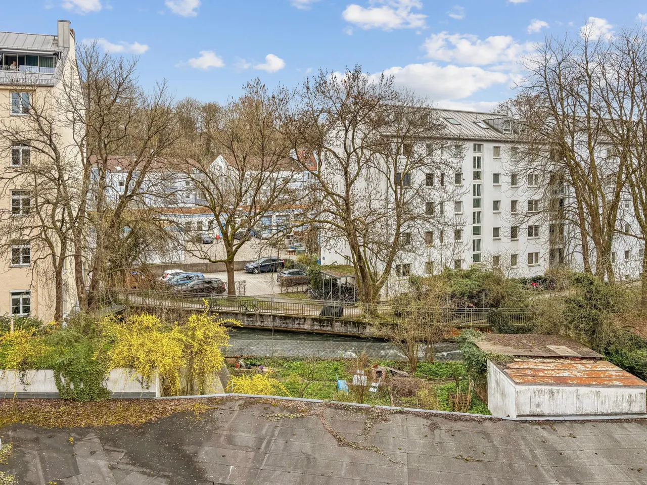 Ausblick Wohnzimmer