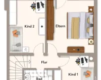 Grundriss Obergeschoss