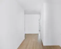 Flur mit integriertem Einbauschrank