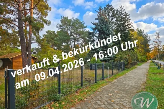 Optimales Baugrundstück (Nachlass) an moderner Anliegerstraße in Oranienburg