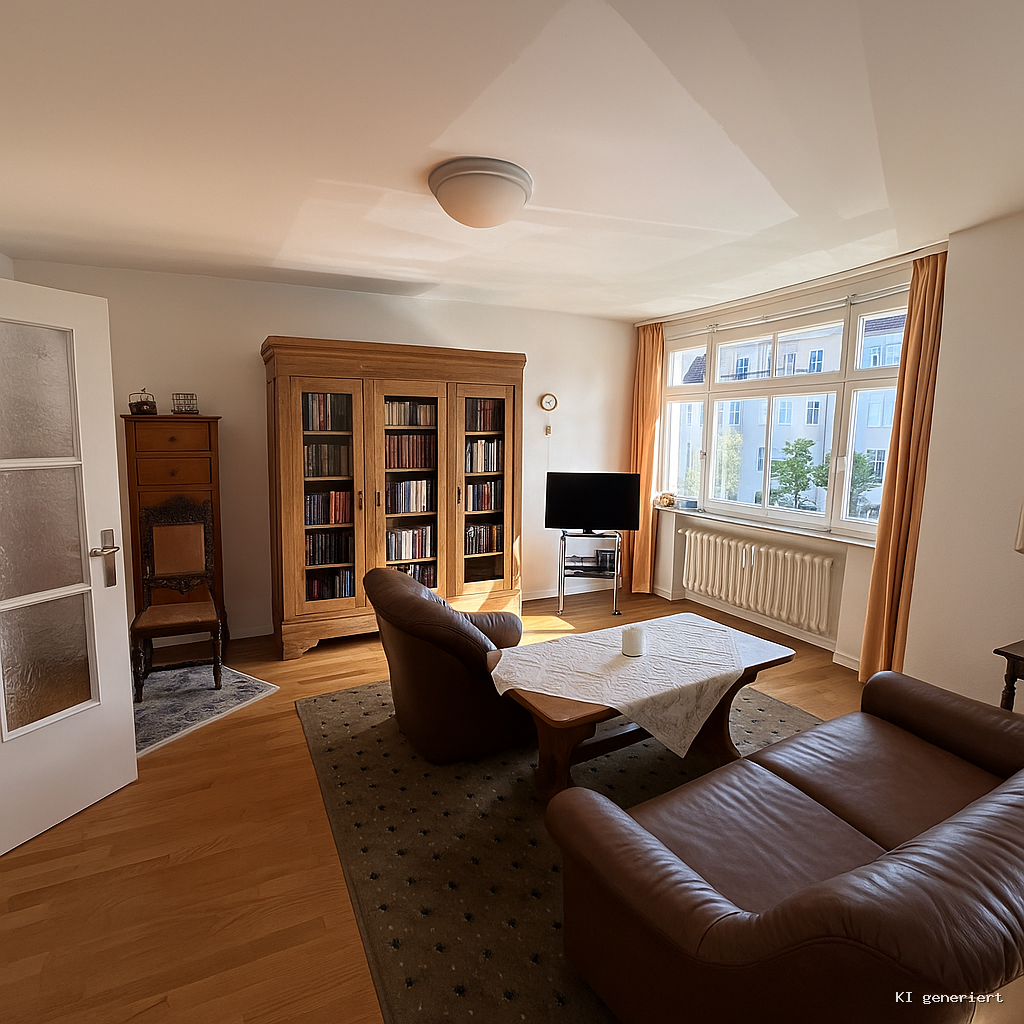 Düsseldorf-Golzheim! 4-Zimmer-Wohnung mit Einbauküche und Balkon! - Foto 3