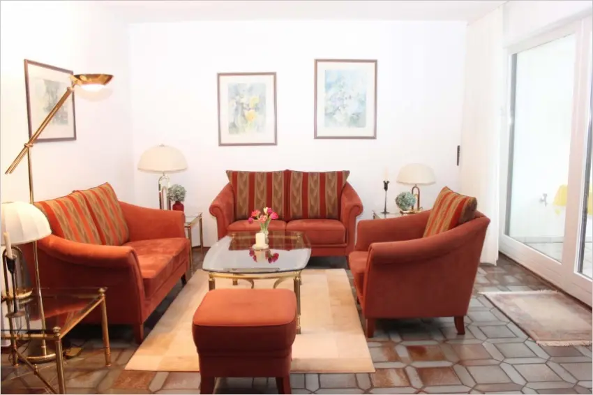 Wohnzimmer mit Wohlfühlgarantie und Ausblick