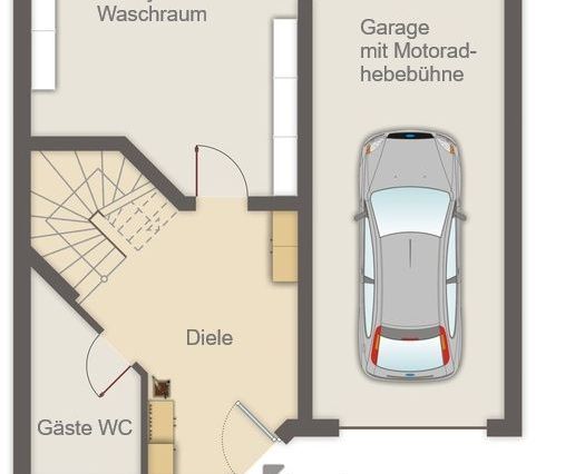 Grundriss Unterschoss