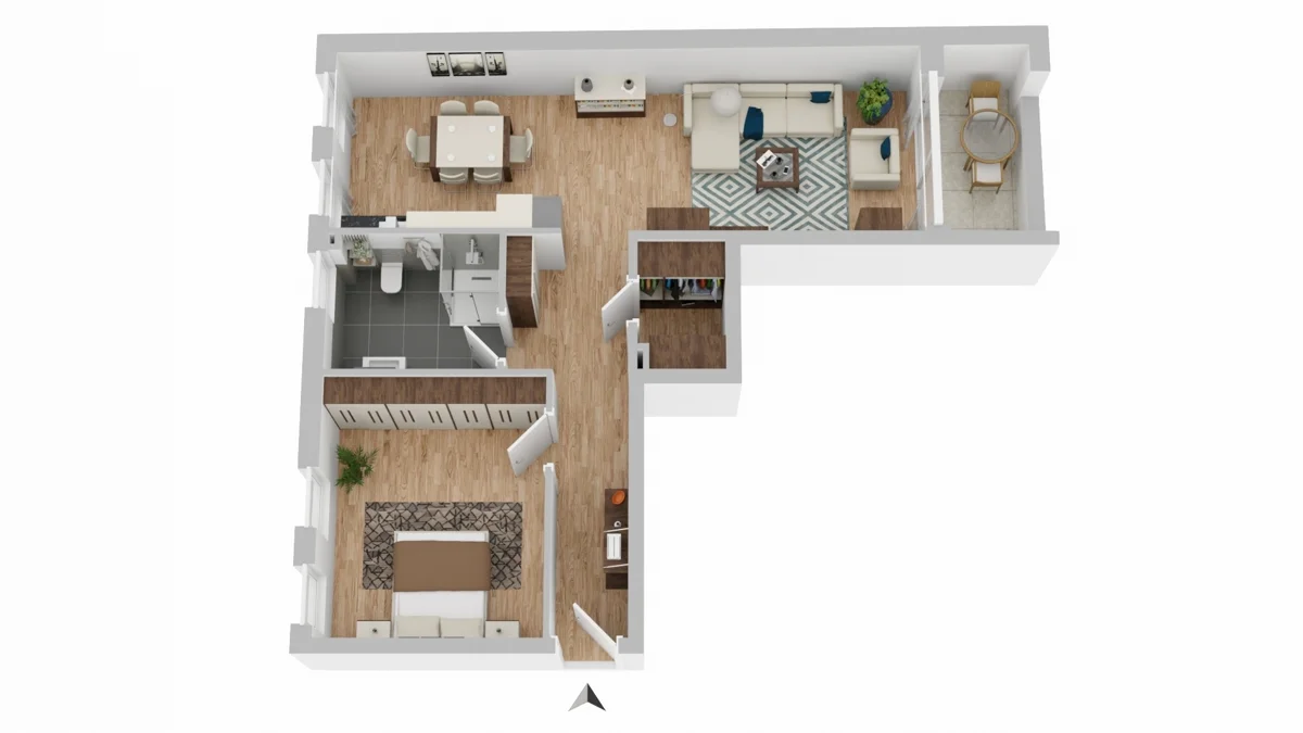 3D-Grundriss 