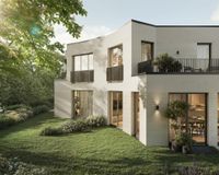 Es handelt sich um unverbindliche Illustrationen mit Sonderausstattungen. Die Bauausführung erfolgt durch das Bauunternehmen