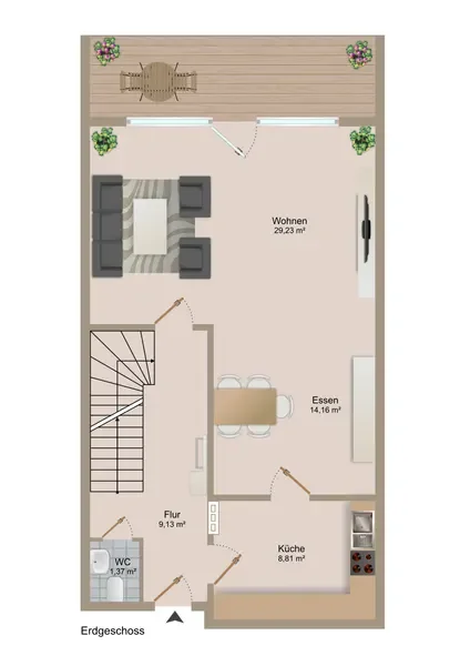 Grundriss EG