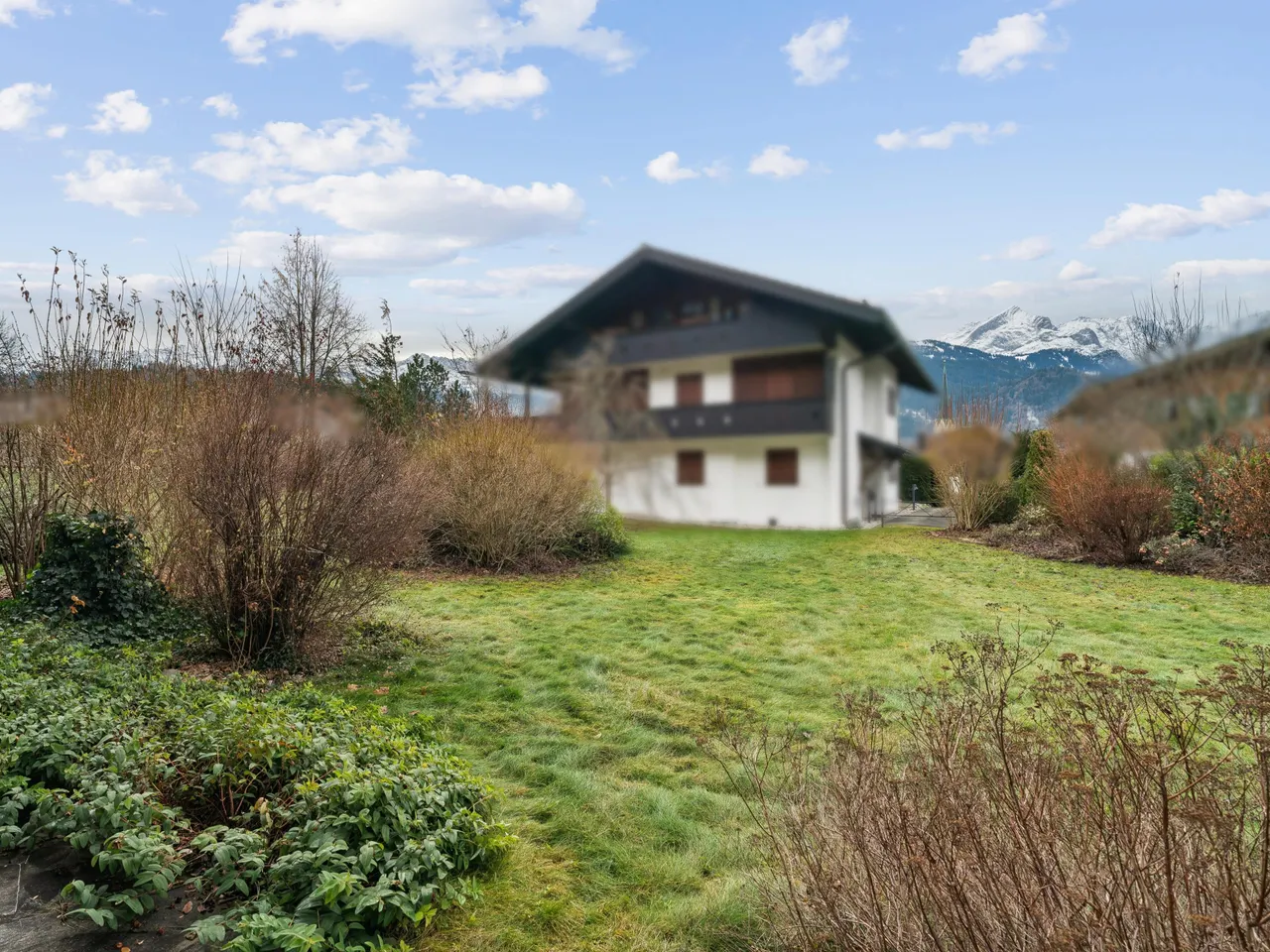 Ausblick Garten