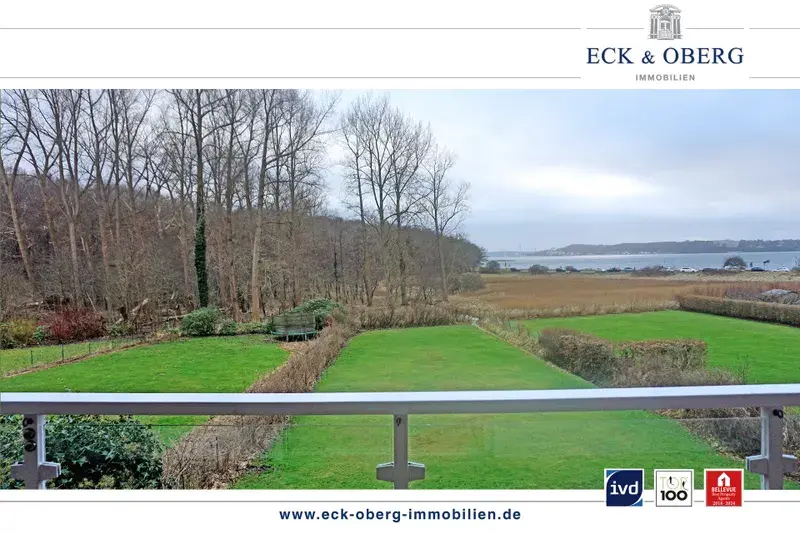 Traumhafte Dachgeschosswohnung in Kitzeberg mit großem Balkon und atemberaubendem Meerblick