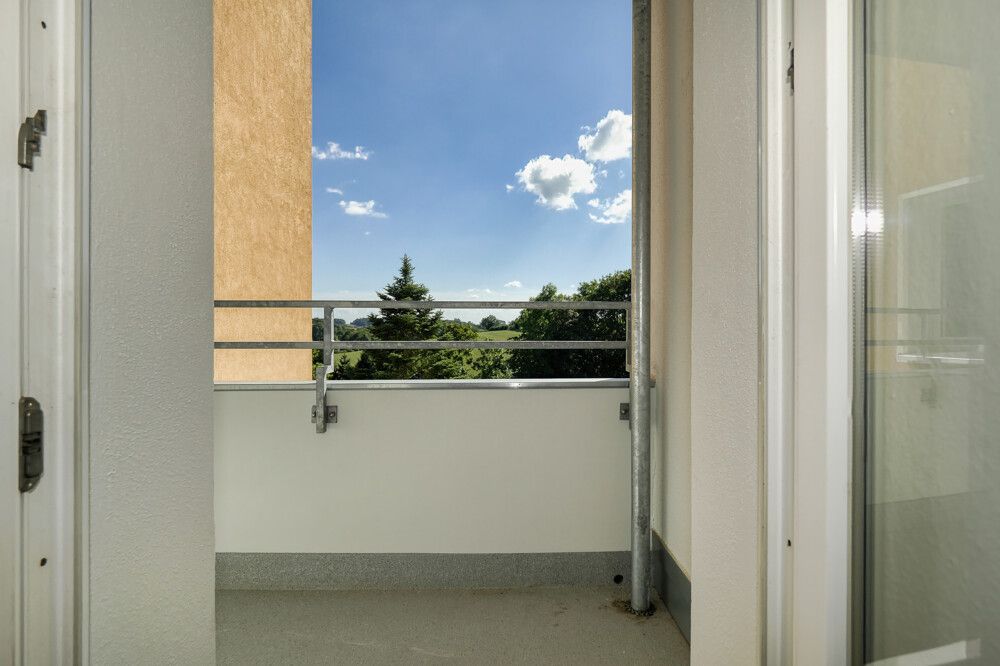 Blick auf Loggia