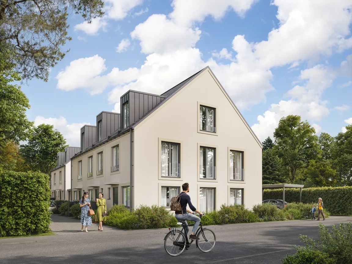 Neubau in Trudering: Modern wohnen, zuhause ankommen.