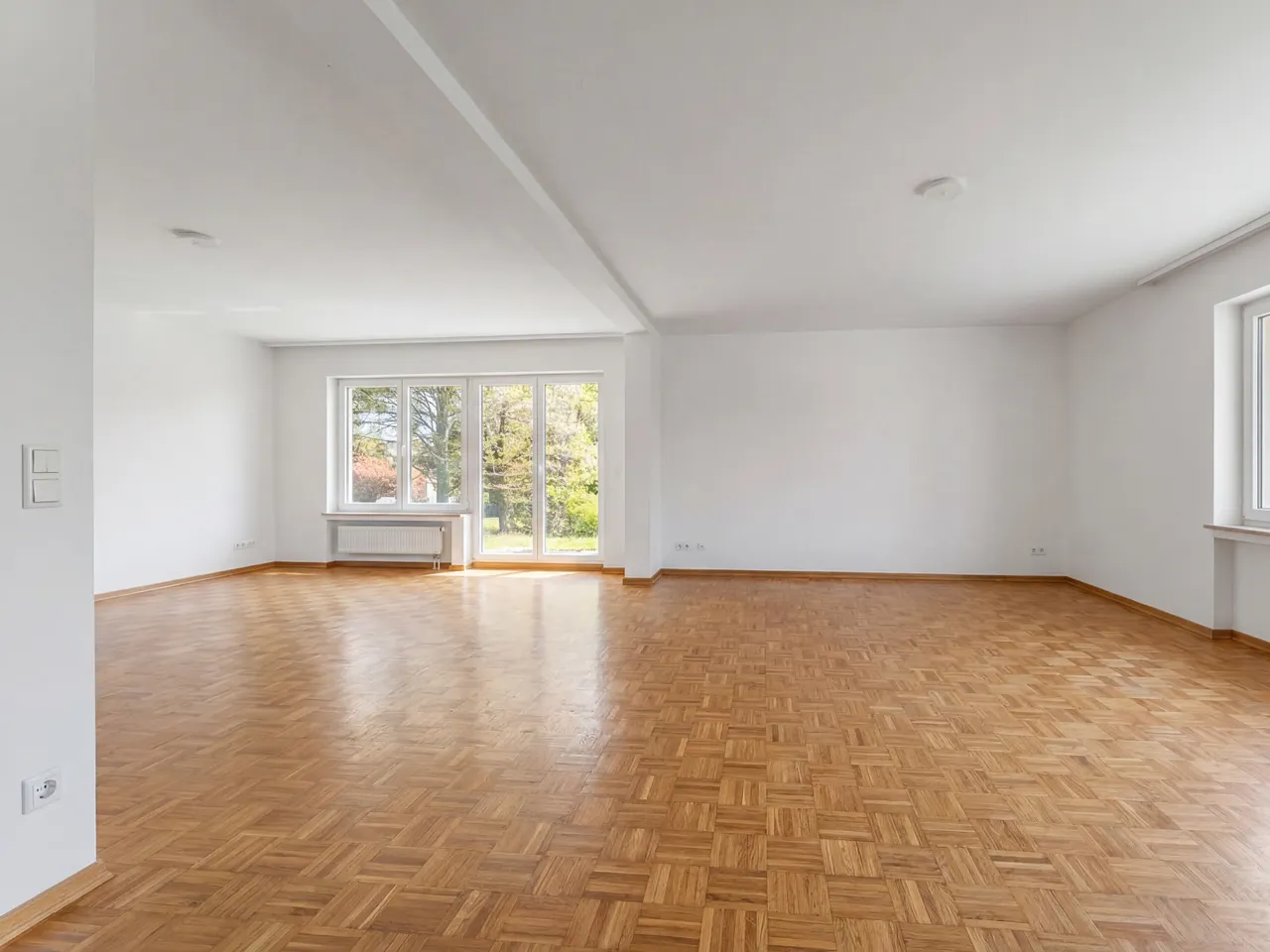 Wohnzimmer, leer KI generiert